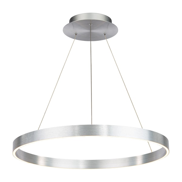 Dweled Sirius 24in LED Pendant 3000K in Brushed Aluminum PD-811 - main
